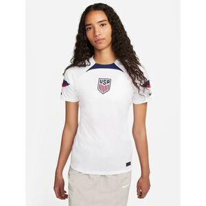 Nike USMNT Women Medium 2023 Stadium Home Jersey White Navy Red USA DN0778-101